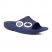 OOFOS Women's OOahh Sport Slide Sandal - Navy White