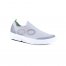 OOFOS Men's OOmg eeZee Low Shoe - White Gray