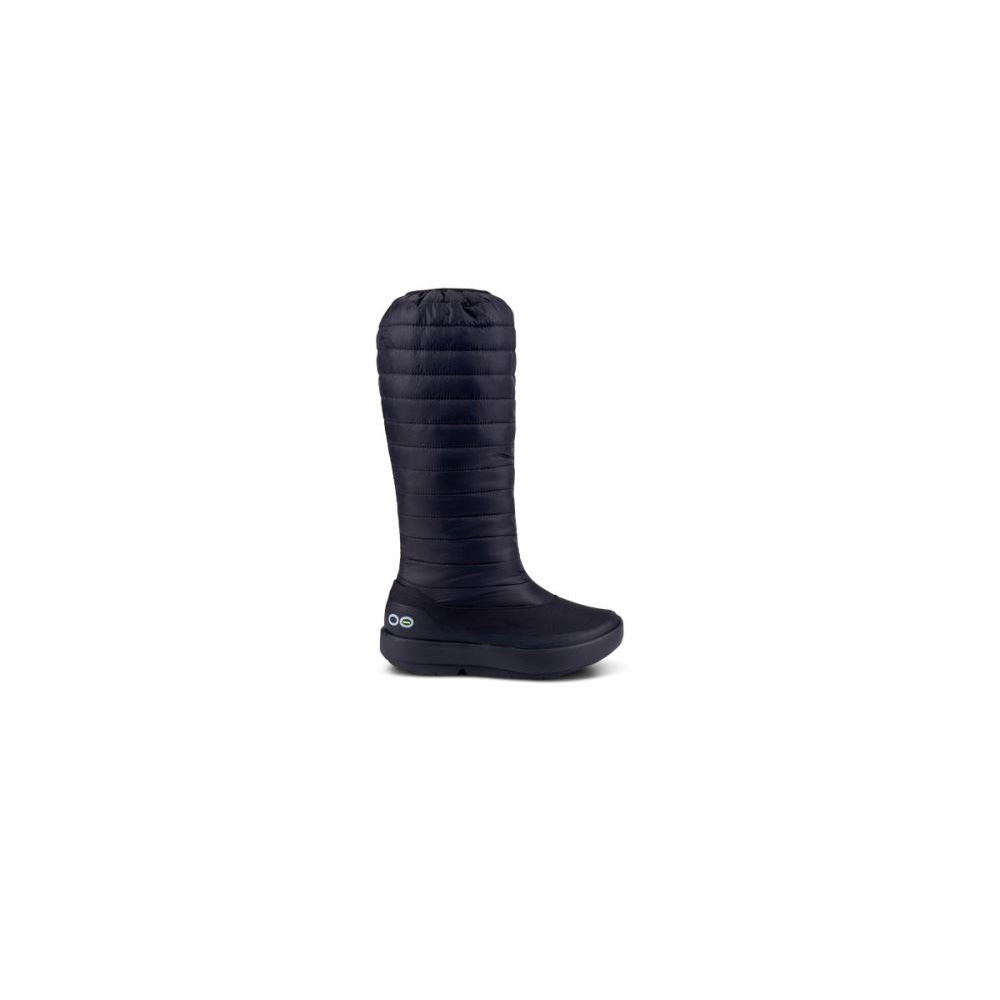OOFOS Women's OOmg Boot - Black
