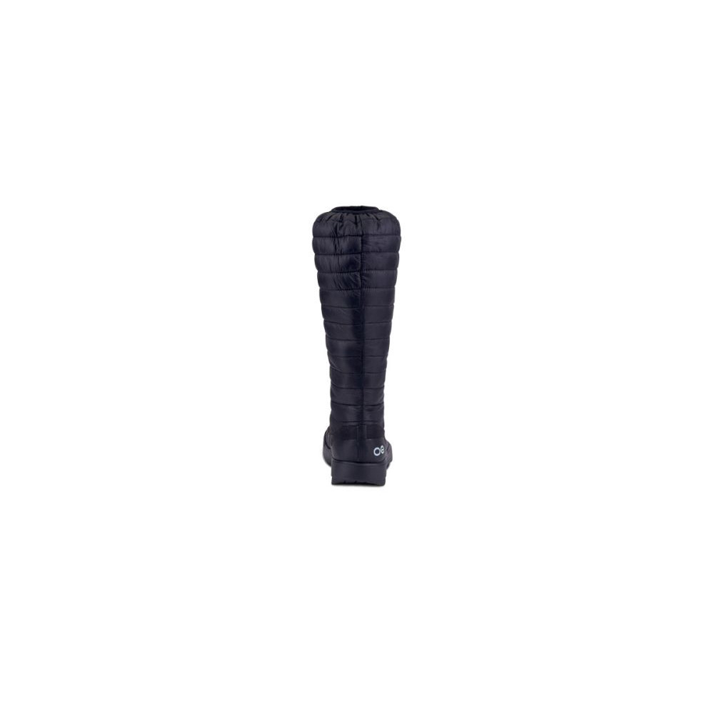 OOFOS Women's OOmg Boot - Black