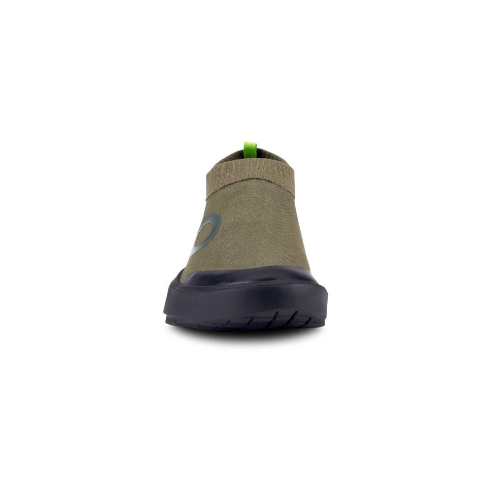 OOFOS Men's OOmg eeZee Mid Shoe - Black & Green
