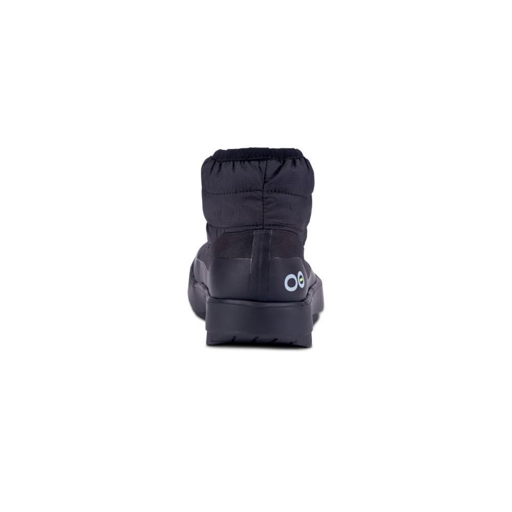 OOFOS Women's OOmg Bootie - Black