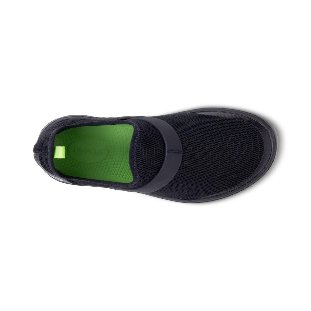 OOFOS Women's OOmg Low Shoe - Black