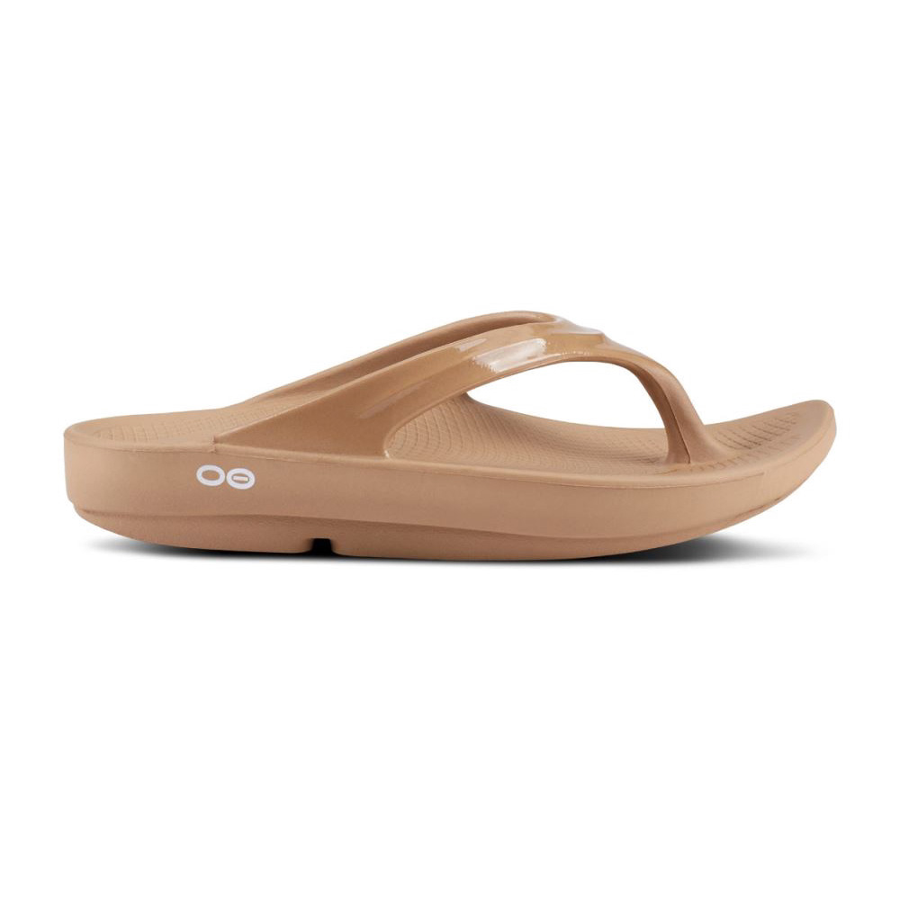 OOFOS Women's OOlala Sandal - Taupe