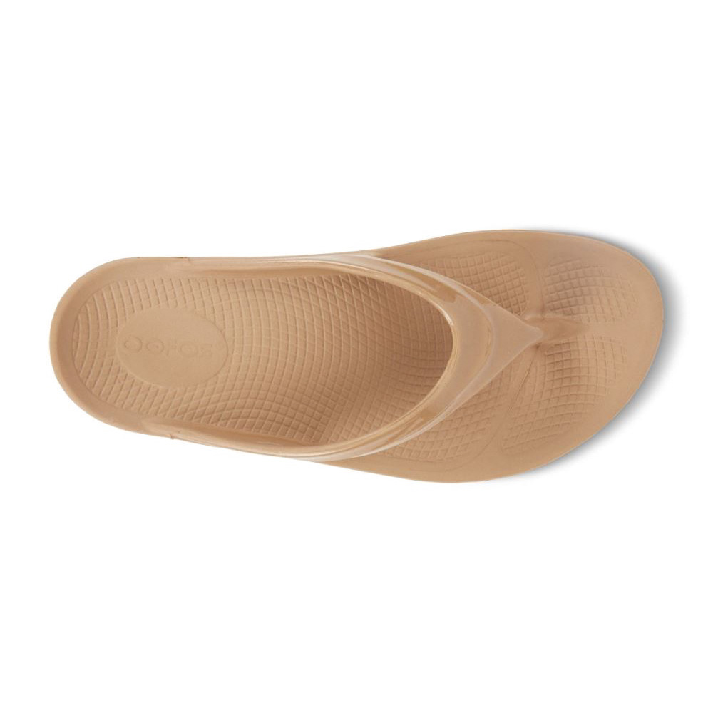 OOFOS Women's OOlala Sandal - Taupe