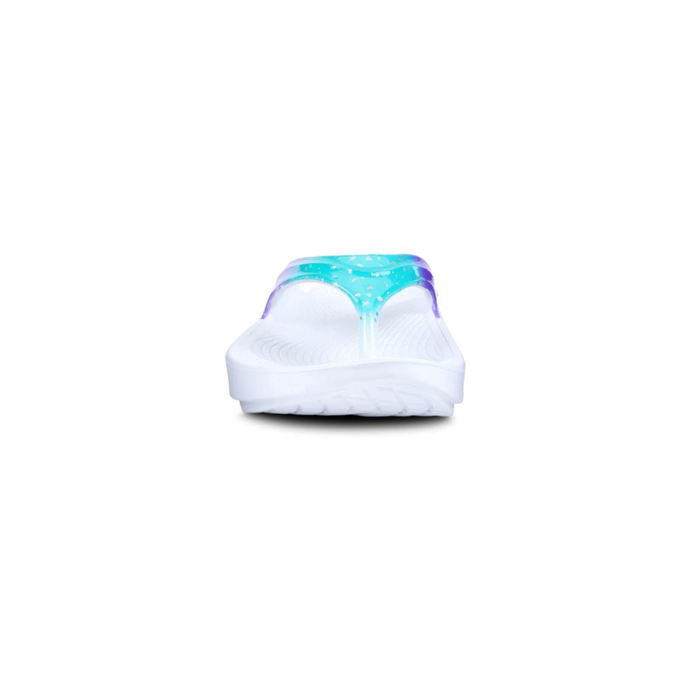 OOFOS Women's OOlala Limited Sandal - Confetti