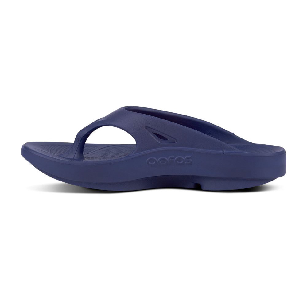 OOFOS Men's OOriginal Sandal - Navy