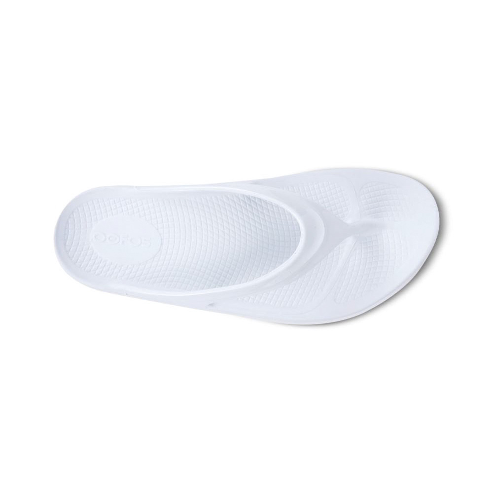 OOFOS Women's OOlala Sandal - White