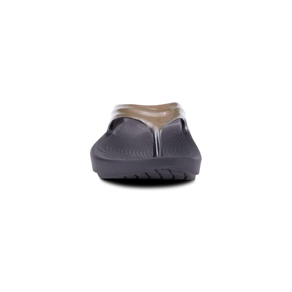 OOFOS Women's OOlala Luxe Sandal - Latte
