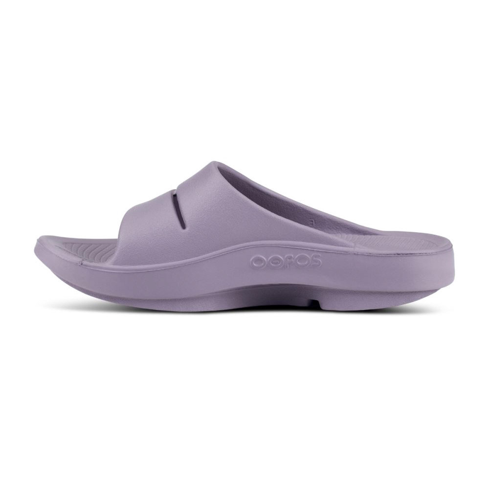 OOFOS Women's OOahh Slide Sandal - Mauve