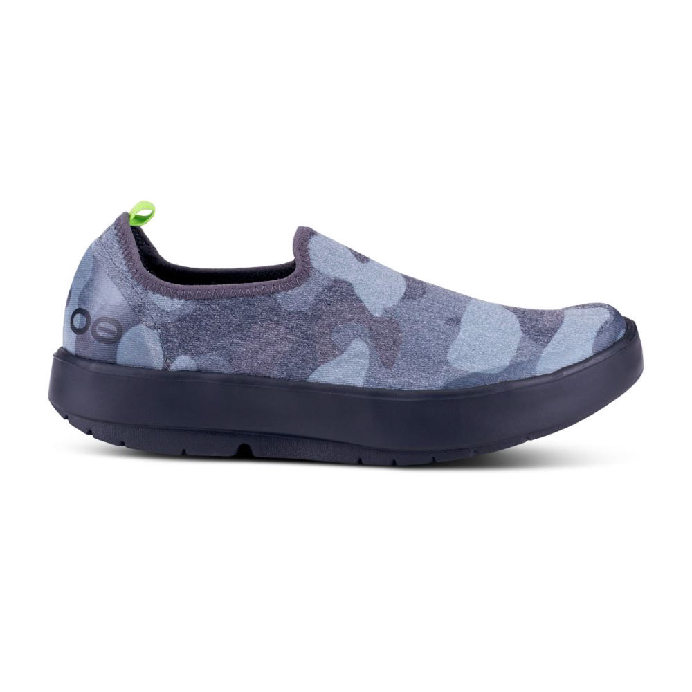OOFOS Women's OOmg eeZee Low Shoe - Black Camo