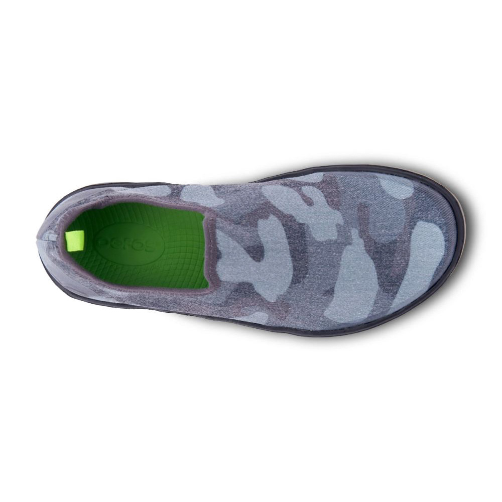 OOFOS Women's OOmg eeZee Low Shoe - Black Camo