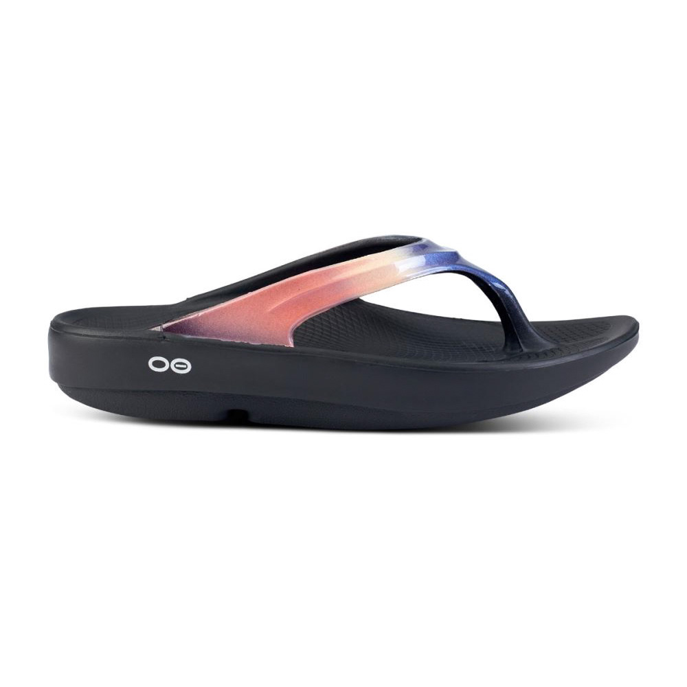 OOFOS Women's OOlala Luxe Sandal - Horizon