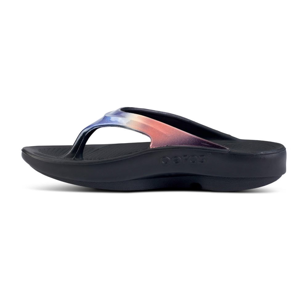 OOFOS Women's OOlala Luxe Sandal - Horizon
