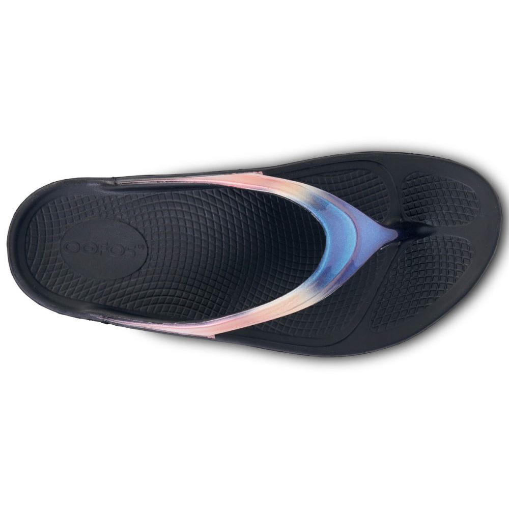 OOFOS Women's OOlala Luxe Sandal - Horizon