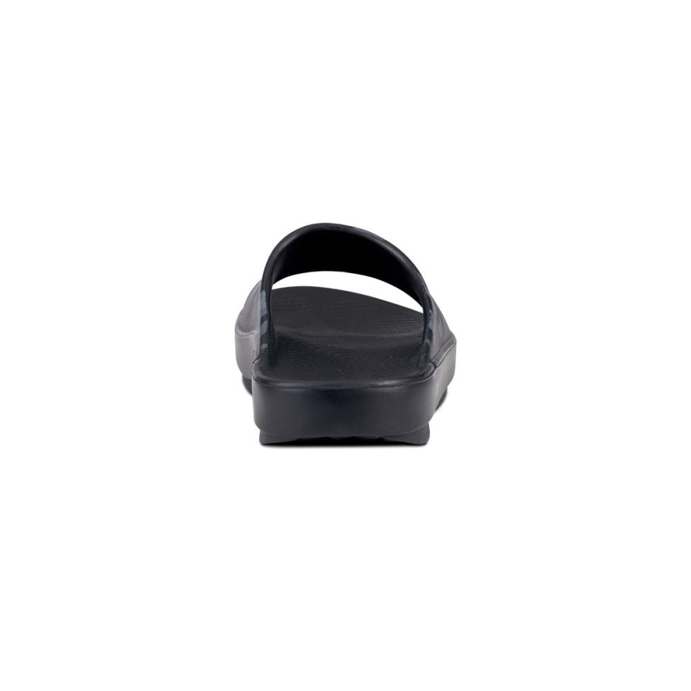 OOFOS Men's OOahh Sport Slide Sandal - Black Camo