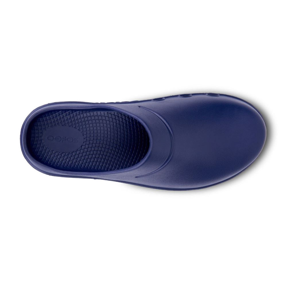 OOFOS Women's OOcloog Clog - Navy