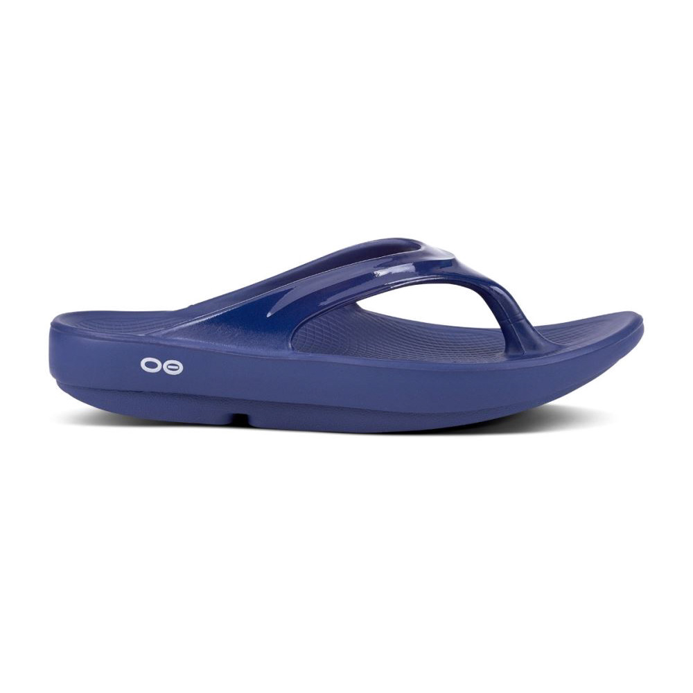 OOFOS Women's OOlala Sandal - Navy