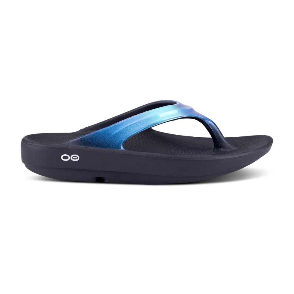 OOFOS Women's OOlala Luxe Sandal - Atlantis