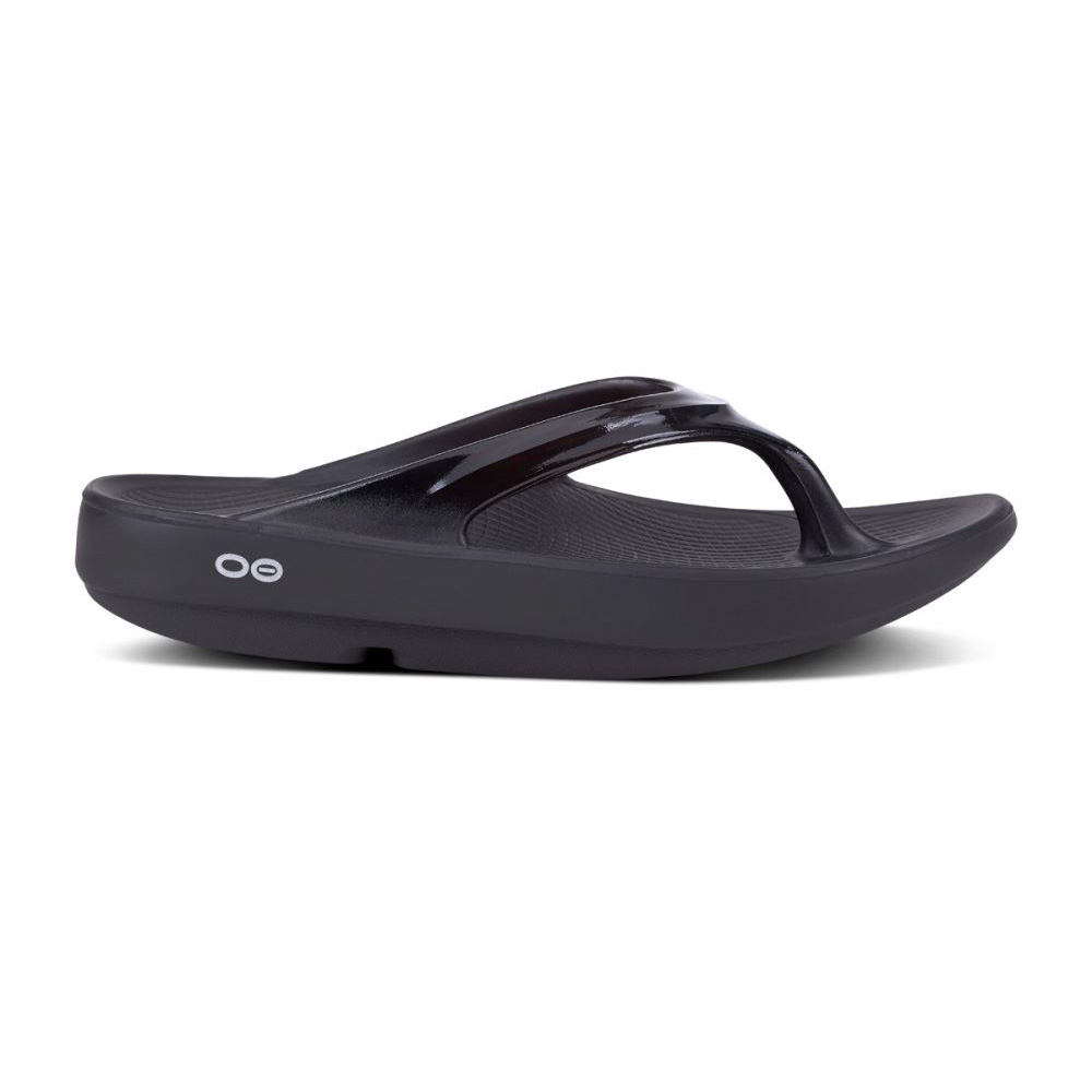 OOFOS Women's OOlala Sandal - Black