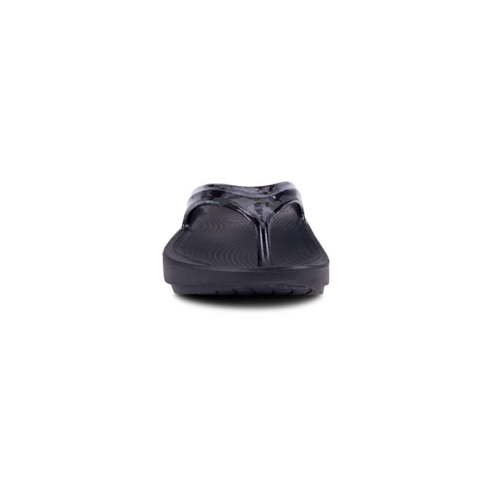 OOFOS Women's OOlala Limited Sandal - Black Camo