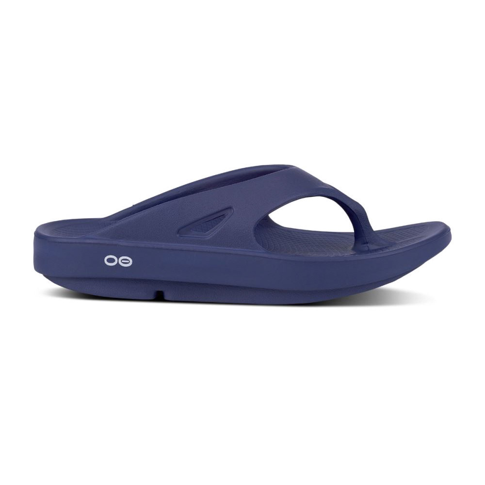 OOFOS Women's OOriginal Sandal - Navy