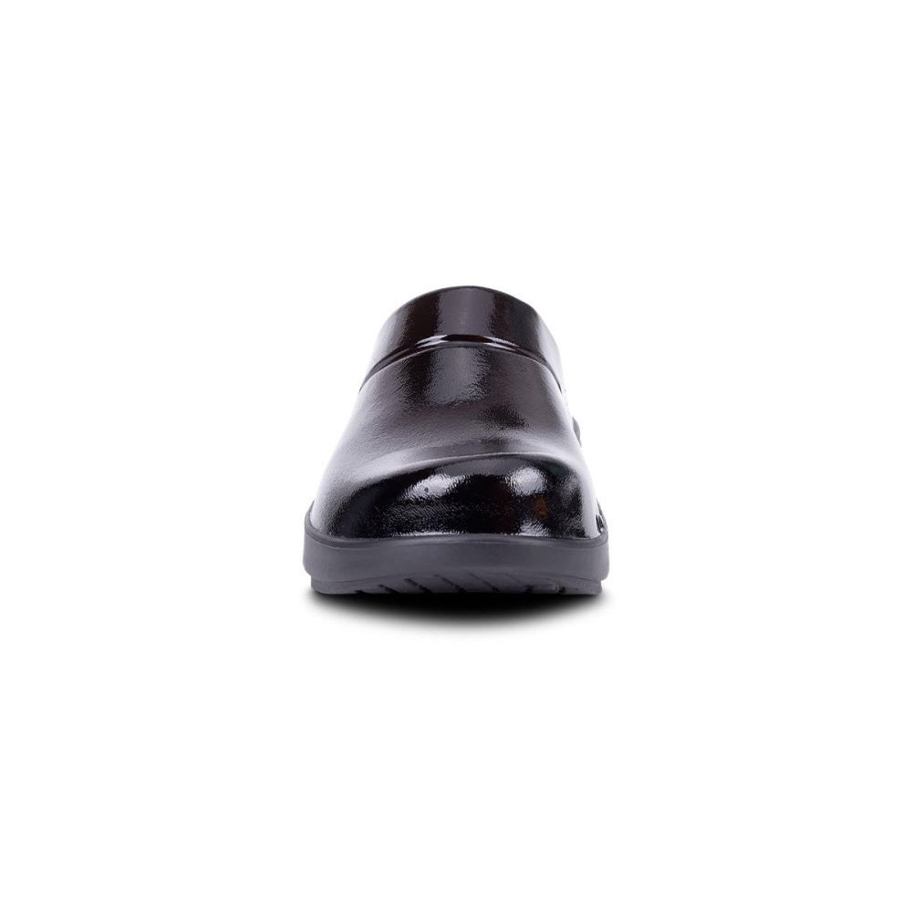 OOFOS Women's OOcloog Luxe Clog - Black