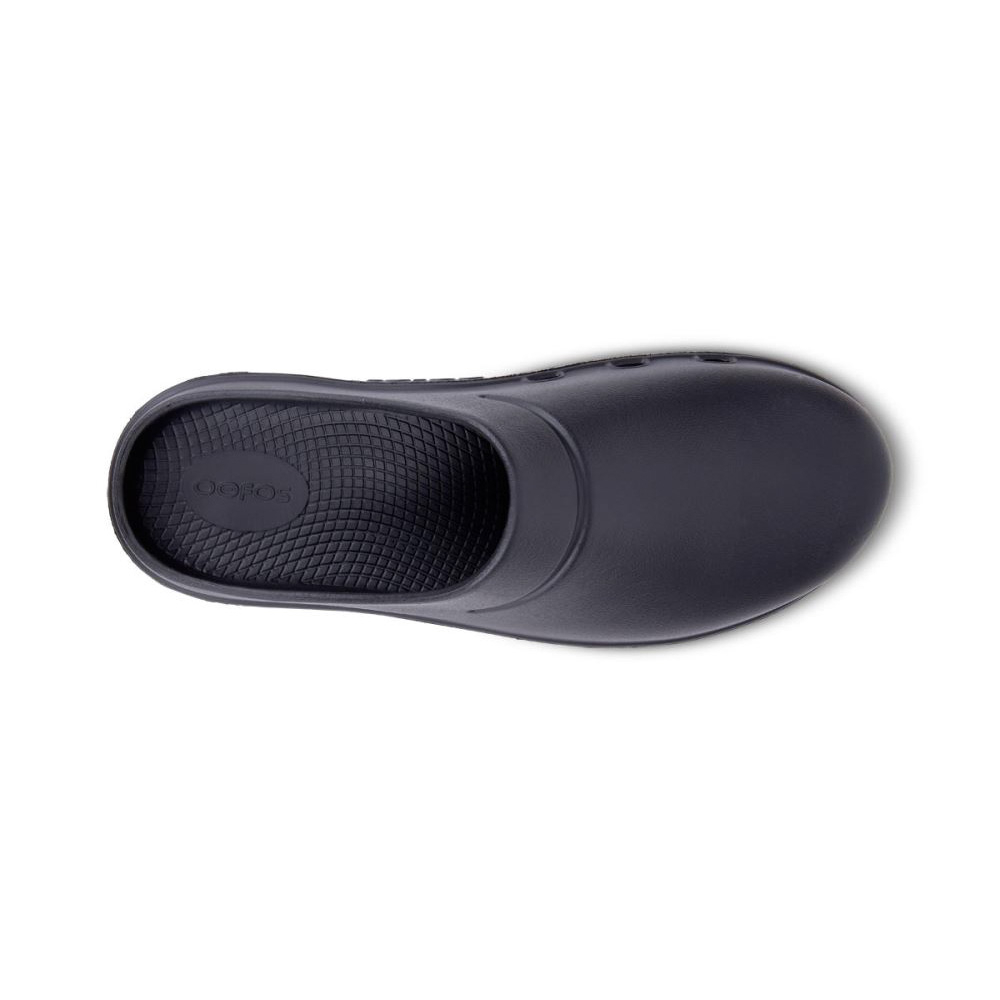 OOFOS Women's OOcloog Clog - Black