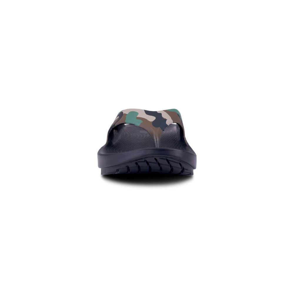 OOFOS Men's OOriginal Sport Sandal - Woodland Camo