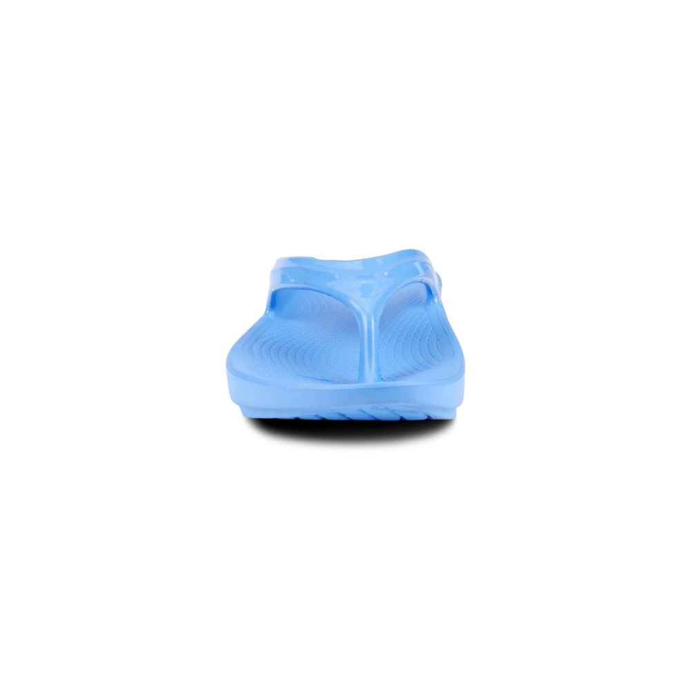 OOFOS Women's OOlala Sandal - Light Blue