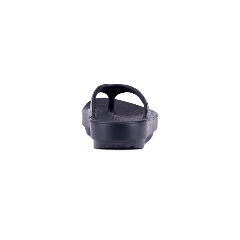 OOFOS Women's OOlala Limited Sandal - Black Gator