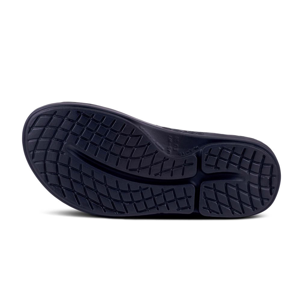 OOFOS Women's OOahh Luxe Slide Sandal - Gray Leopard