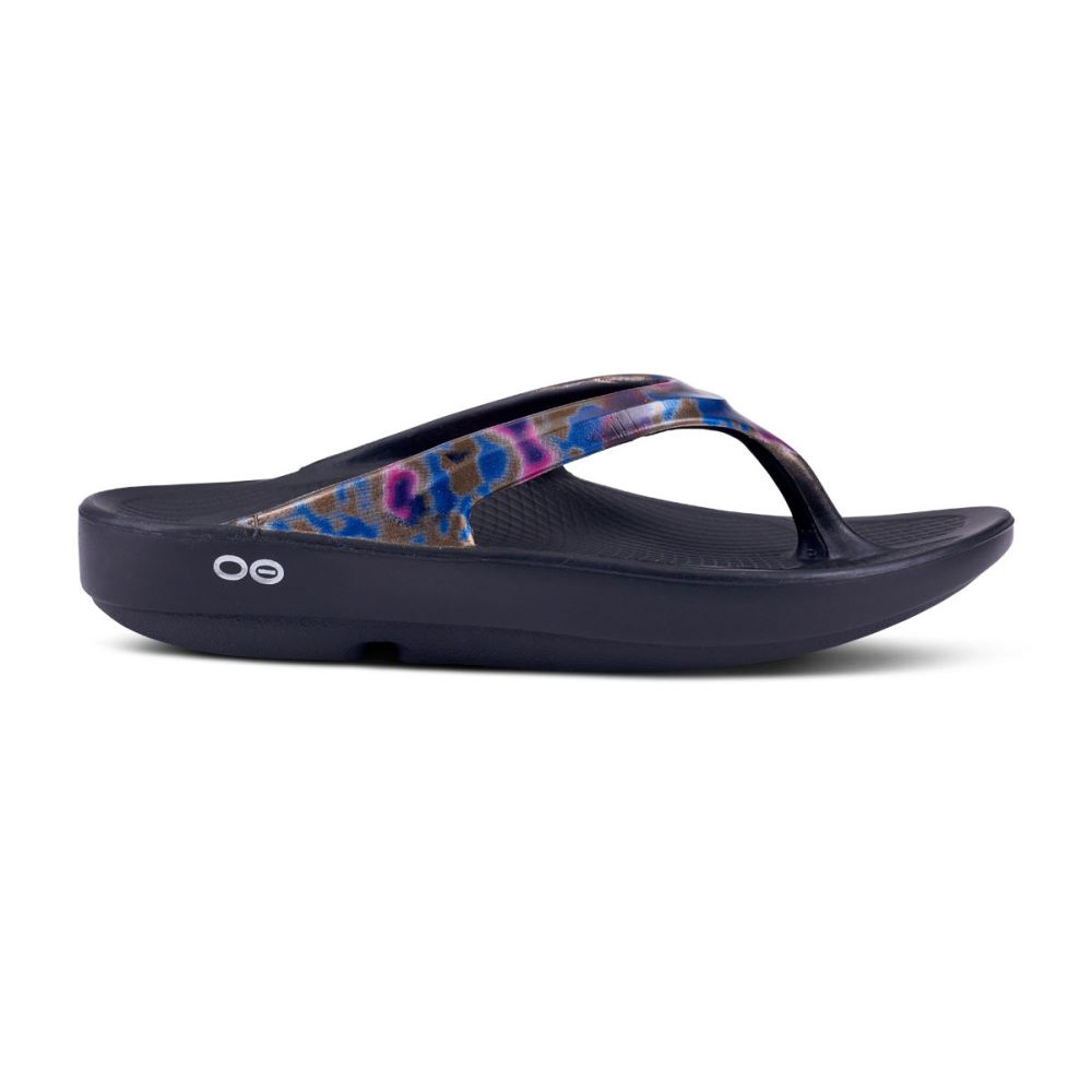OOFOS Women's OOlala Limited Sandal - Kaleidoscope