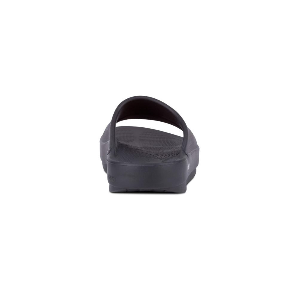 OOFOS Women's OOahh Slide Sandal - Black